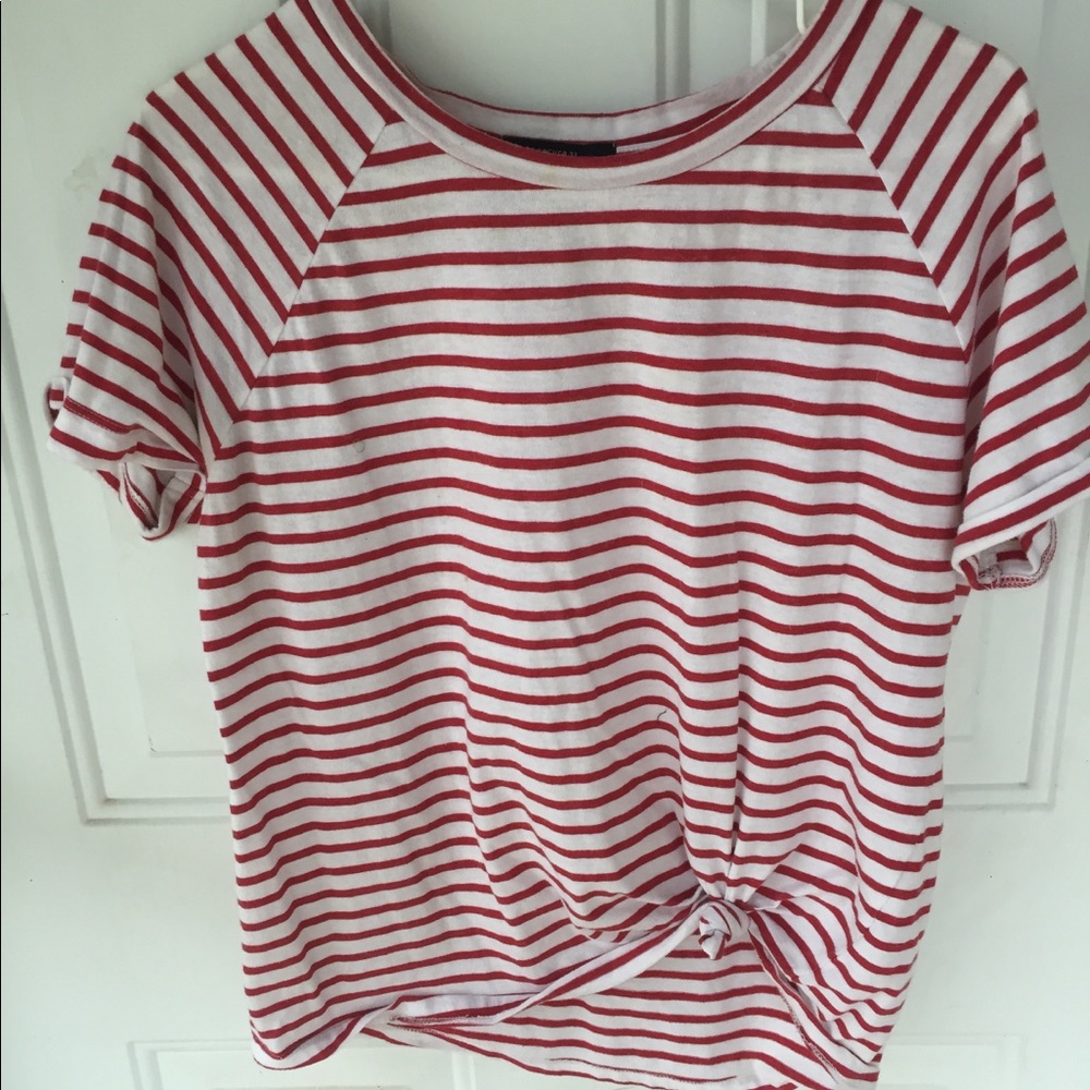 Stripped tee